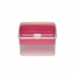 Set recipiente hrana copii Colours and Flavours BebeduE 80216 B3502220 - Rosu 