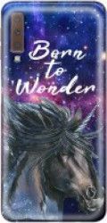 Skin Samsung Galaxy A7 2018 Lemontti Silicon Art Born To Wonder 