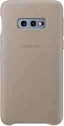 Husa Samsung Galaxy S10E G970 Leather Cover Gri