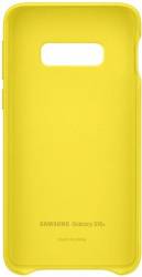 Husa Samsung Leather Cover Samsung Galaxy S10e G970F Yellow
