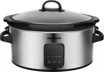 Slow cooker Heinner HSCK-C57IXBK 5.7 L 220 W Temporizator Inox 