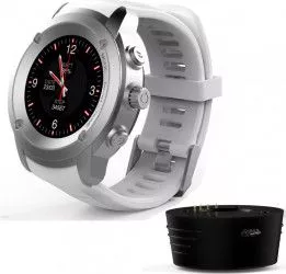 Smartwatch MaxCom FitGo FW17 Power GPS Bluetooth Silver White