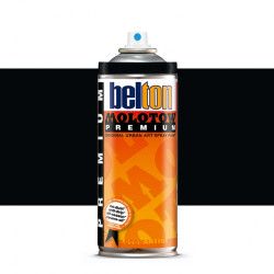 Spray Belton Molotow graffiti Premium 400ml TOAST signal black 