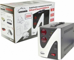 Stabilizator de tensiune PNI SilverCloud K500VA 300W 