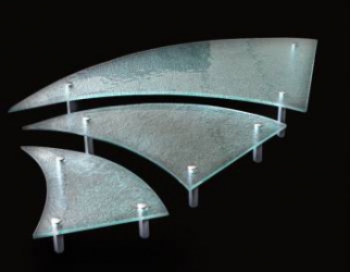 Stand display expunere RAKI 3 piese 22x30xh5 5cm 30x40xh7 5cm 40x60xh9 5cm 