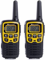 Statie radio PMR portabila Midland XT50 Adventure set cu 2 buc 24 Canale 446mHz 8km Galben 