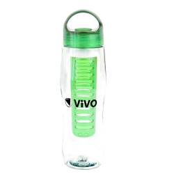 Sticla cu filtru pentru infuzii verde 750 ml Vivo 