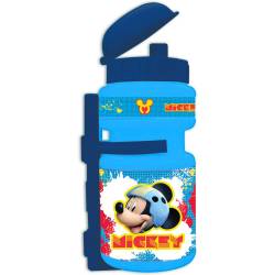 Sticla de apa pentru copii cu Mikey Mouse albastru 