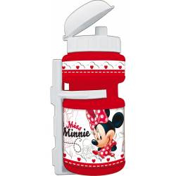 Sticla de apa pentru copii cu Minnie Mouse rosie 