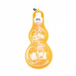 Sticla de apa portabila pentru caini recipient portabil 500 ml Galben BBL557 