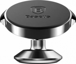 Suport Baseus Auto Small Ears Magnetic Black cu adeziv 