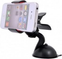 Suport Lemontti Auto Clips 360 Negru 