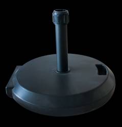 Suport rotund umbrela soare 35kg culoare neagra 