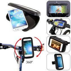 Suport Telefon Universal XXL pt Bicicleta - Motocicleta Impermeabil ecran peste 5.5 inch 