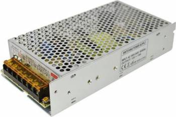 Sursa de tensiune in comutatie PNI ST10A 12V 10A stabilizata pentru sisteme de supraveghere 