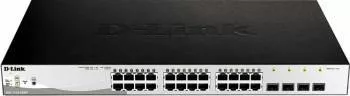 Switch D-Link 28-Port Gigabit PoE+ inclusiv 4-Porturi SFP