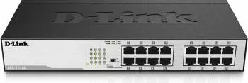 Switch D-Link DGS-1016D 16 porturi Gigabit Rackmount Negru
