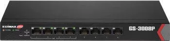 Switch Edimax GS-3008P 8 Porturi Gigabit PoE+ IEEE 802.3af