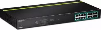 Switch TRENDnet TPE-TG160G 16 porturi PoE+