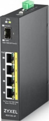 Switch ZyXEL RGS100-5P PoE 4-port Gigabit 1x SFP 