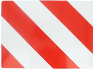 Tablita placa avertizareinformare 40x30 cm Cargoparts 