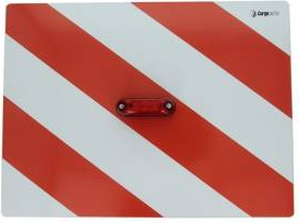 Tablita placa avertizareinformare cu LED 40x30 cm Cargoparts 