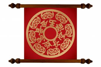 Tablou Mandala Art Money Attraction Mandala 1 