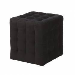 Taburet QMOBILI BUMP Negru stofa N 