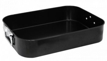 Tava pentru copt cu manere dreptunghiulara RAKI 42x32x8cm 