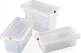 Tava gastronorm RAKI PORT polipropilen 1x3-150 32 5x17 6x15cm. 5.3lt alb 