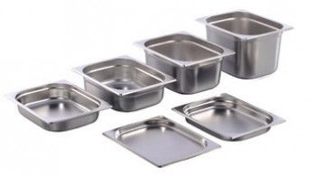 Tava inox gastronorm RAKI GF GN 1/2 65mm 