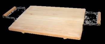 Tava servire lemn pentru platouri farfurii 100x60cm