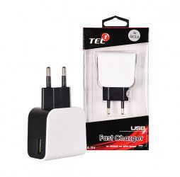TEL1 Travel Charger - USB Quick Charge 3.0 - 2 5 Amperes Incarcator calatorie 3XUSB 