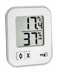 Termohigrometru digital Alb TFA S30.5026.02 