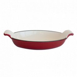 Tigaie fonta ovala cu strat ceramic Evey 26x15 5cm 