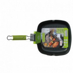 Tigaie grill ANTIK ARS 26x26x3 5cm strat non-aderent GREEN LINE 