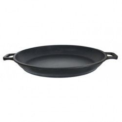 Tigaie pentru paella rotunda ANTIK ARS 38x4cm cu manere 