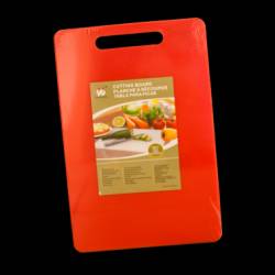 Tocator profesional bucatarie RAKI polietilena 40x25x1 2cm culoare rosie MN0198487 