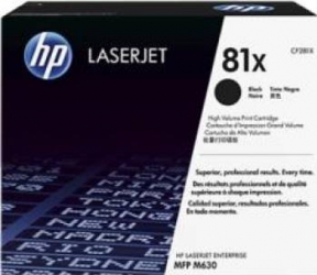 Toner HP 81X Black 25000 pag 