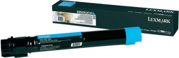 Toner Lexmark X950 X952 X954 Cyan 22000 pag 