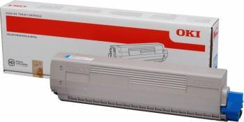 Toner OKI 44844507 Cyan C831N 10000 pag 