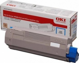 Toner OKI C612 6000 pag Albastru 
