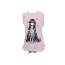 Tricou copii Gorjuss - Rosebud bumbac roz 8 ani 