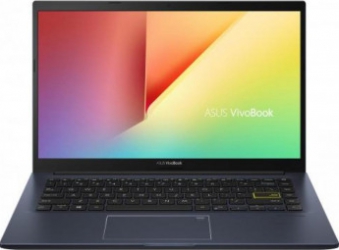 UltraBook ASUS VivoBook 14 X413EA Intel Core (11th Gen) i7-1165G7 512GB SSD 8GB Iris Xe FullHD Tast. ilum. Bespoke Black