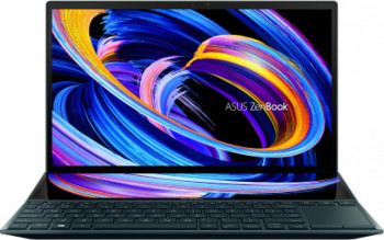 Ultrabook ASUS ZenBook Duo 14 UX482EA Intel Core (11th Gen) i5-1135G7 1TB SSD 8GB Intel Iris Xe FullHD Touch Win10 Pro T.il. Celestial Blue