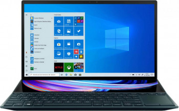 UltraBook ASUS ZenBook 14 UX482EG Intel Core (11th Gen) i7-1165G7 1TB SSD 16GB MX450 2GB FullHD Touch Win10 Pro Tast. ilum. Celestial Blue