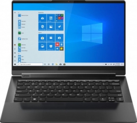 UltraBook 2in1 Lenovo Yoga 9 14ITL5 Intel Core (11th Gen) i7-1185G7 1TB SSD 16GB Intel Iris Xe 4K Touch Win10 Tast. ilum. FPR Black