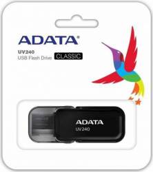 USB Flash Drive ADATA UV240 64 GB USB 2.0 Negru auv240-64g-rbk 
