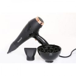 Uscator de par Hausberg HB29 Putere 2400W 2 trepte de viteza Negru 