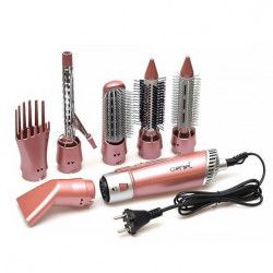 Uscator de Par Profesional Gemei GM-4831- 7 in 1 Pink 2200W + Cadou Casti telefon 